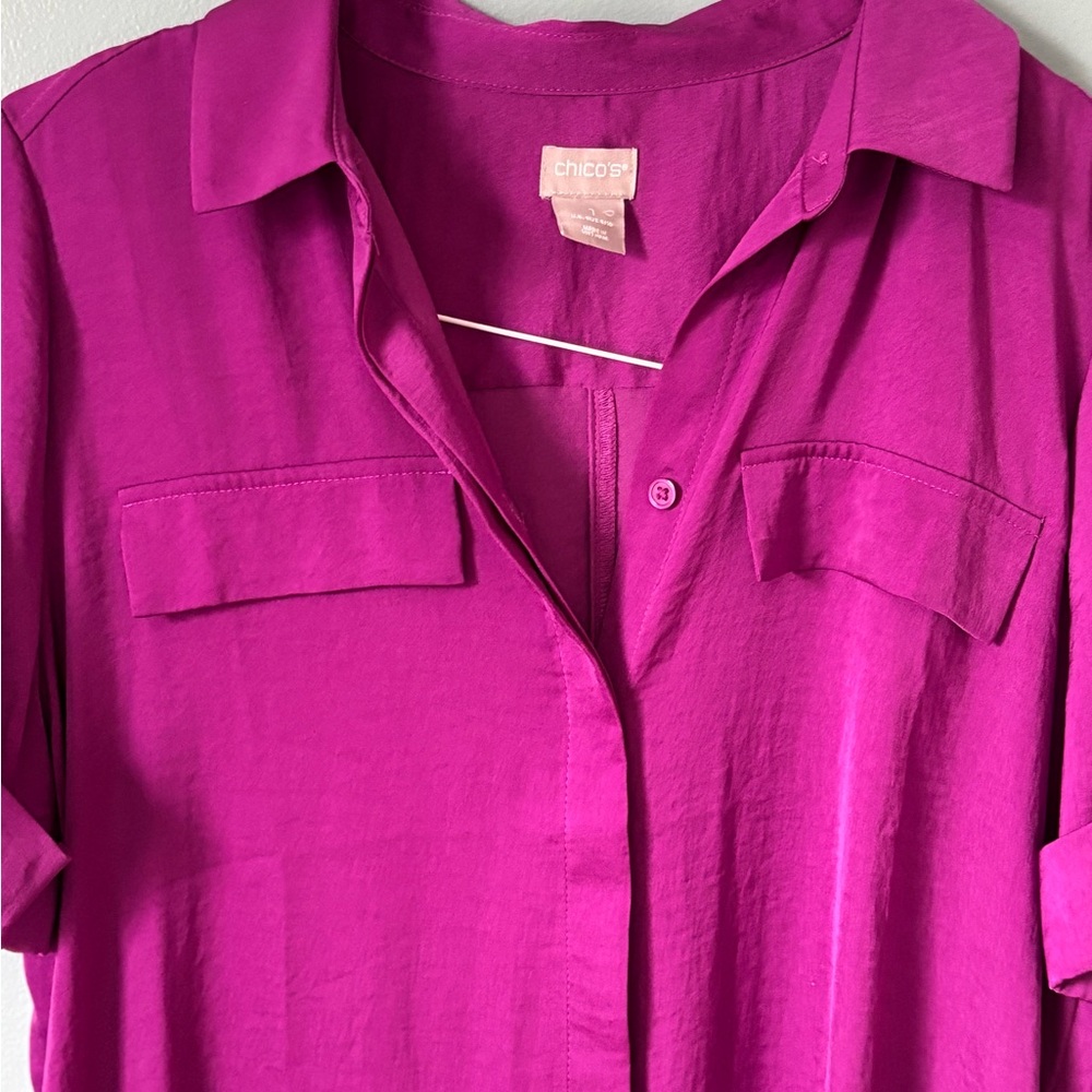 Chico's Women's Pink Blouse